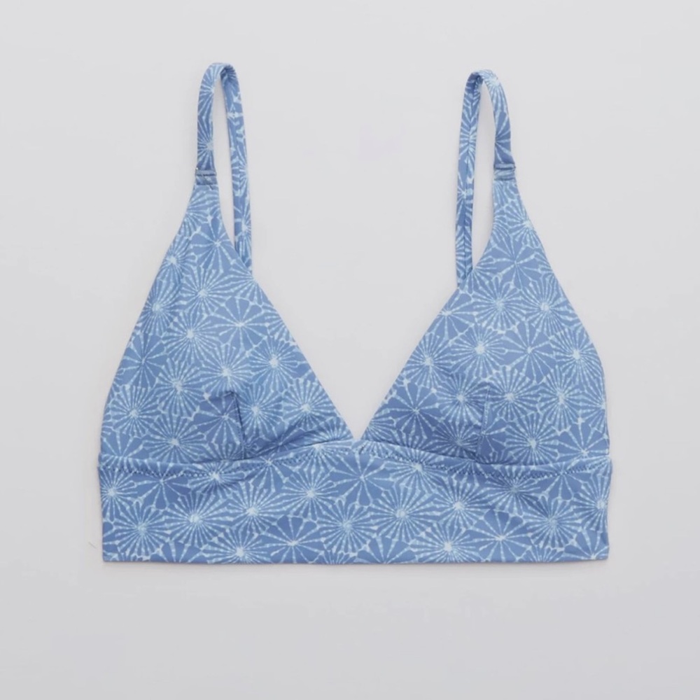 LIKE NEW Aerie Longline Triangle Bikini Top